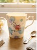 Porcelain Blue "My Splendid Days" Mug With Gift Box